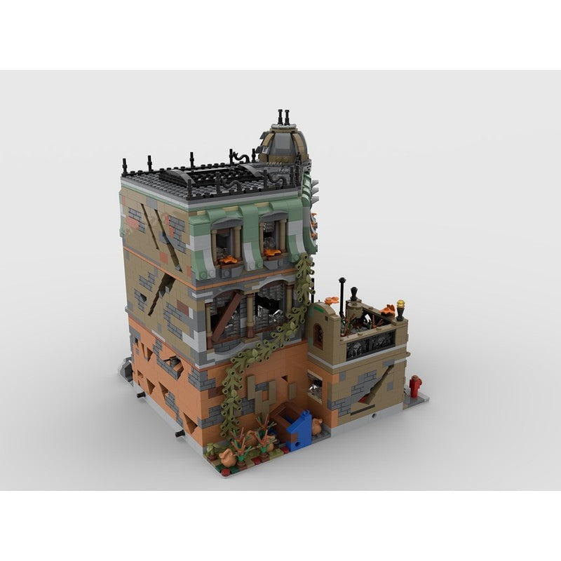 Boutique Hotel Apocalypse MOC Modular Building Kit - 3