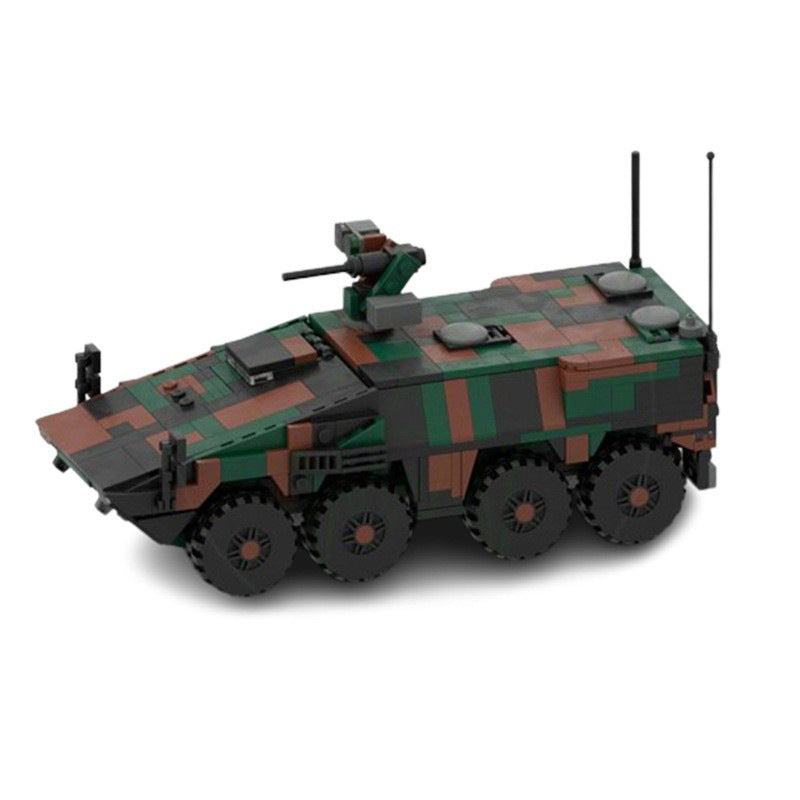 BOXER Building Kit | 8x8 APC - 1:35 Scale | LEGO-Compatible MOC - 1