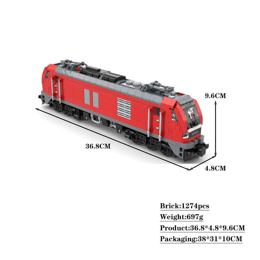 BR 159 - Eurodual DB Cargo Version Building Kit | LEGO-Compatible MOC - 4