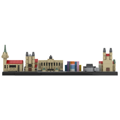 Braunschweig Skyline MOC Building Kit | German Architecture Model - 1
