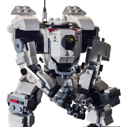 Brawler Heavy Mecha Titan Concept Combat Robot Building Kit | LEGO-Compatible MOC - 4