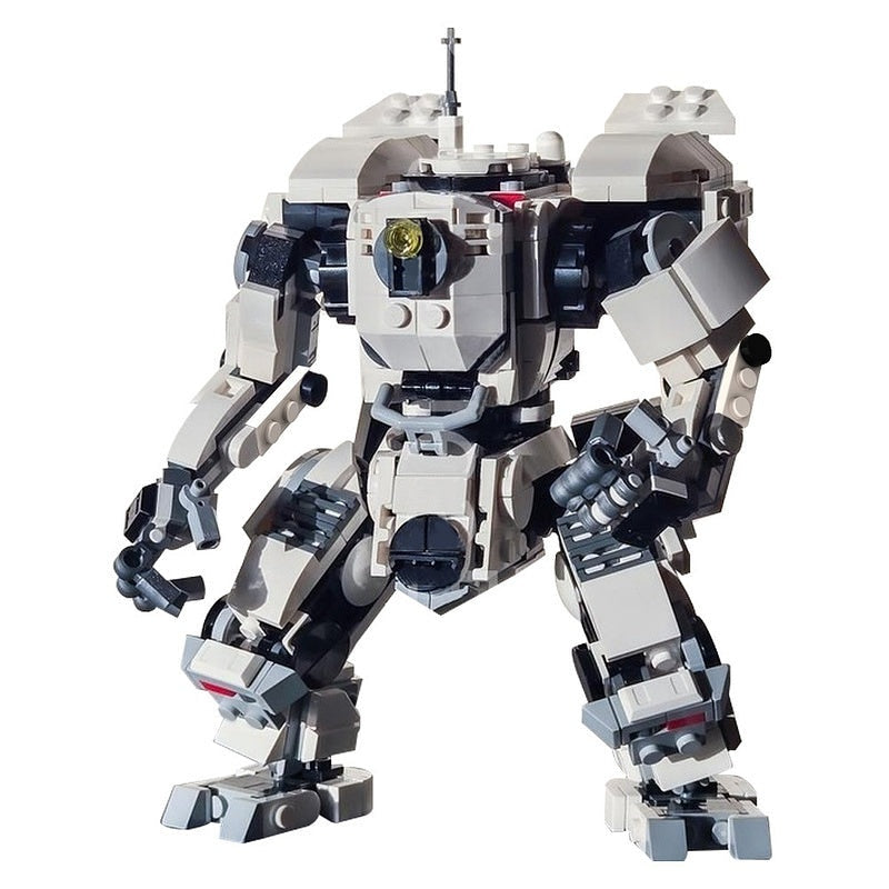 Brawler Heavy Mecha Titan MOC Building Kit - 1
