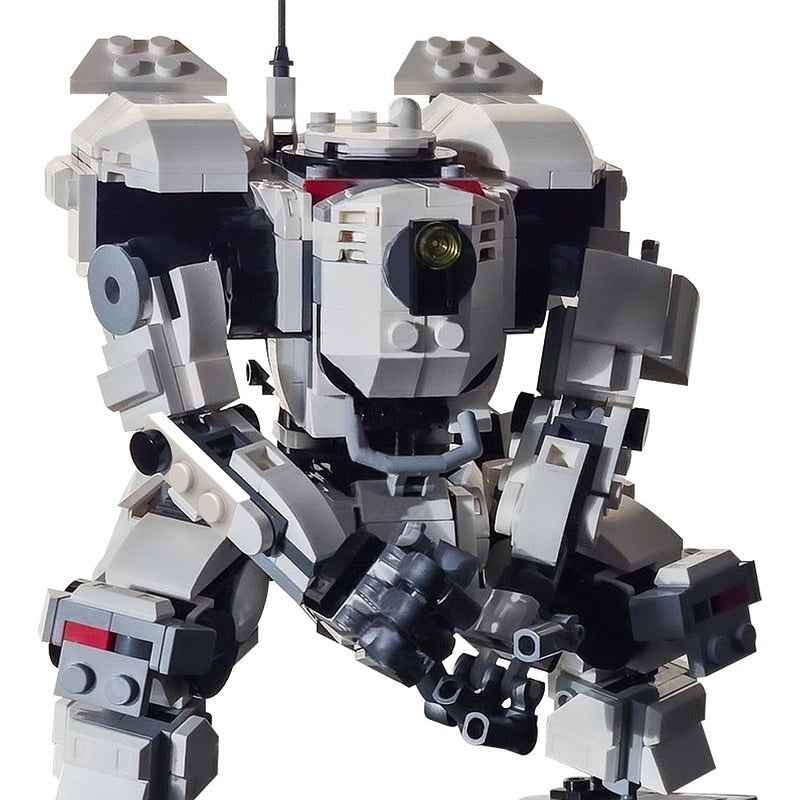 Brawler Heavy Mecha Titan MOC Building Kit - 2