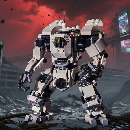 Brawler Heavy Mecha Titan MOC Building Kit - 3