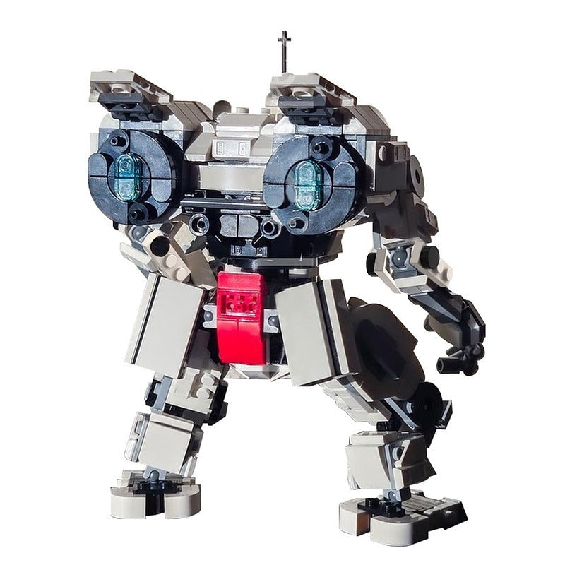Brawler Heavy Mecha Titan MOC Building Kit - 6