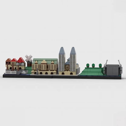 Bremen Skyline MOC Architecture Building Kit - 2