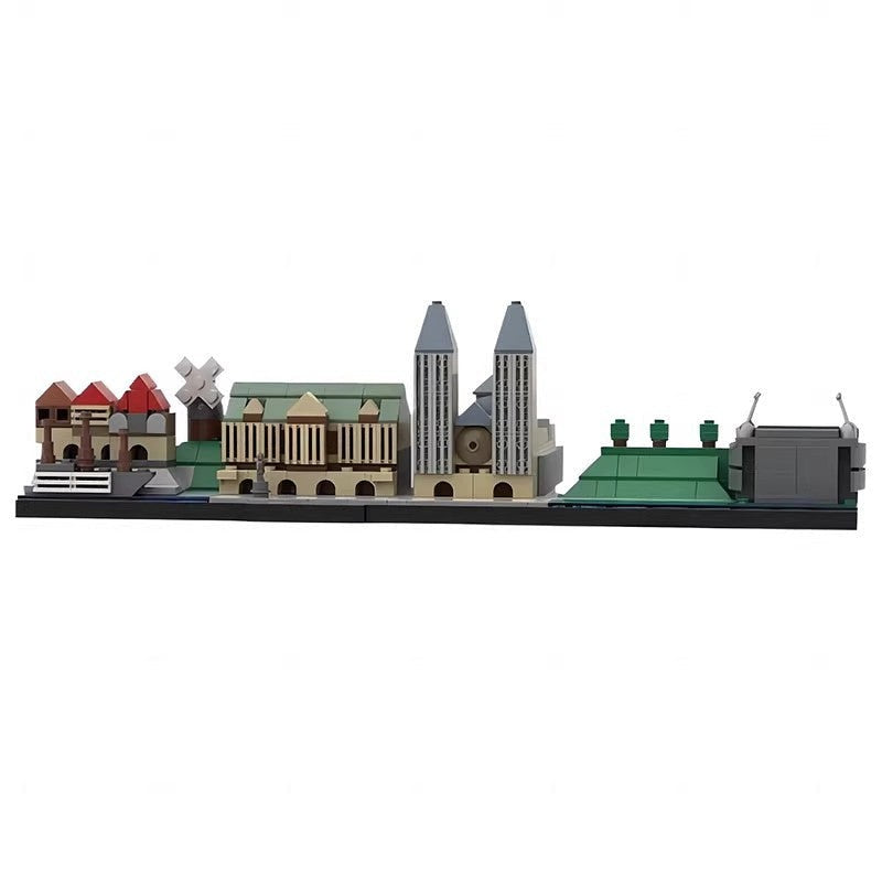 Bremen Skyline MOC Architecture Building Kit - 3