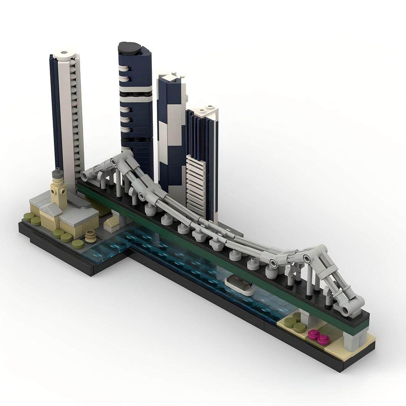 Brisbane Skyline Building Kit | LEGO-Compatible MOC - 2