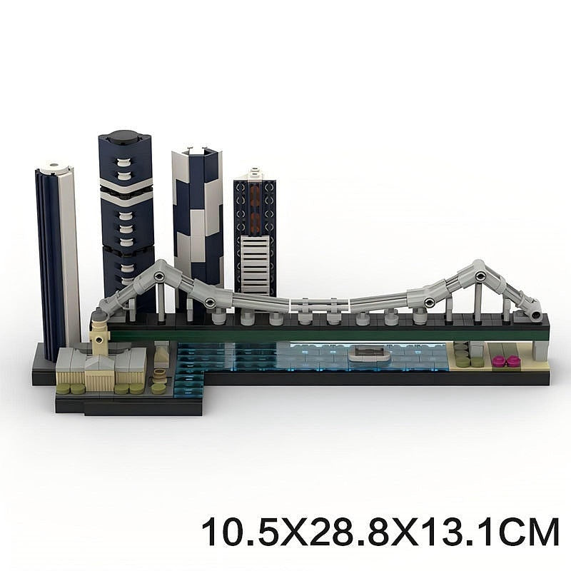 Brisbane Skyline MOC Building Kit | Australian City Landmarks - 5