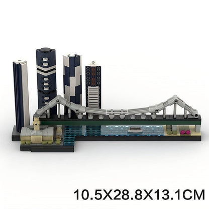Brisbane Skyline MOC Building Kit | Australian City Landmarks - 5