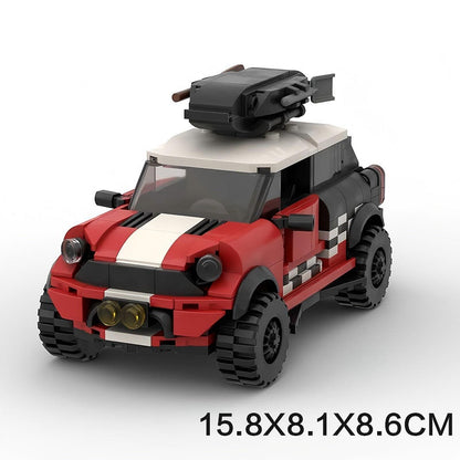 British Cross-Country Rally Car Building Kit | LEGO-Compatible MOC - 6