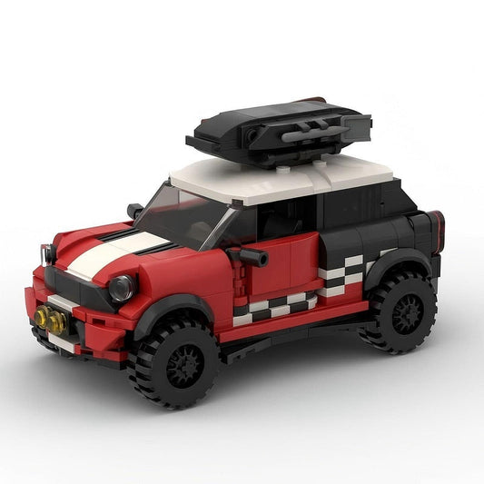 British Cross-Country Rally Car MOC Building Kit | Racing Vehicle Model - 1