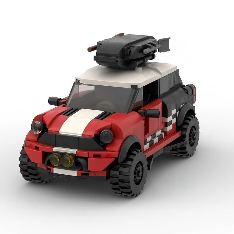 British Cross-Country Rally Car MOC Building Kit | Racing Vehicle Model - 5