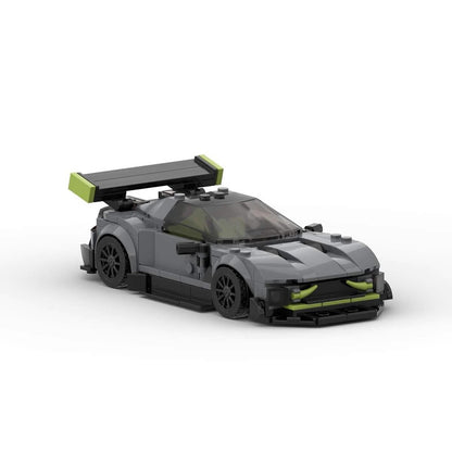 British Endurance GT3 Race Car Building Kit | LEGO-Compatible MOC - 4