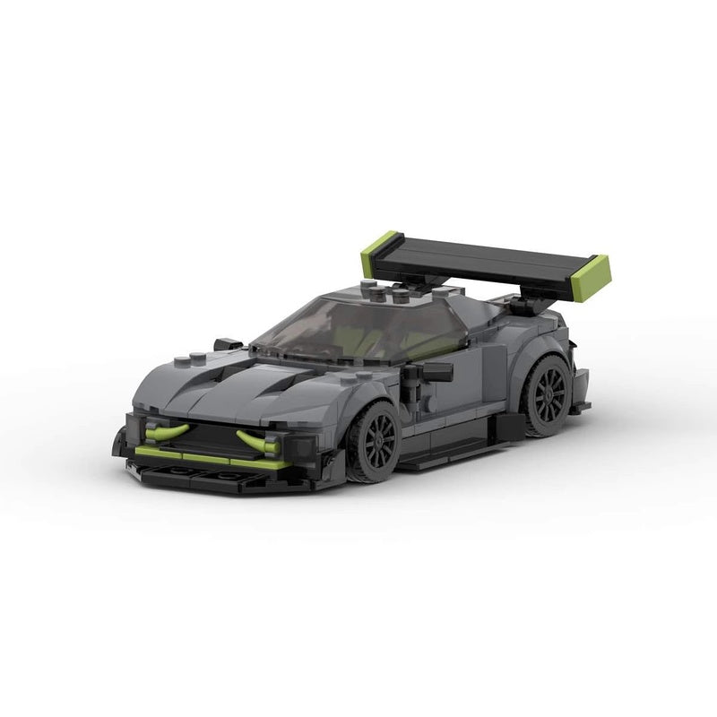 British Endurance GT3 Race Car Building Kit | LEGO-Compatible MOC - 5