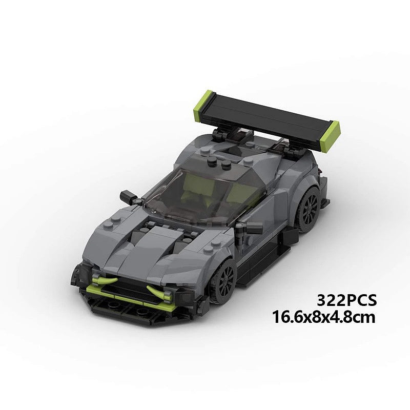 British GT3 Race Car MOC Building Kit | Racing Vehicle Model - 6
