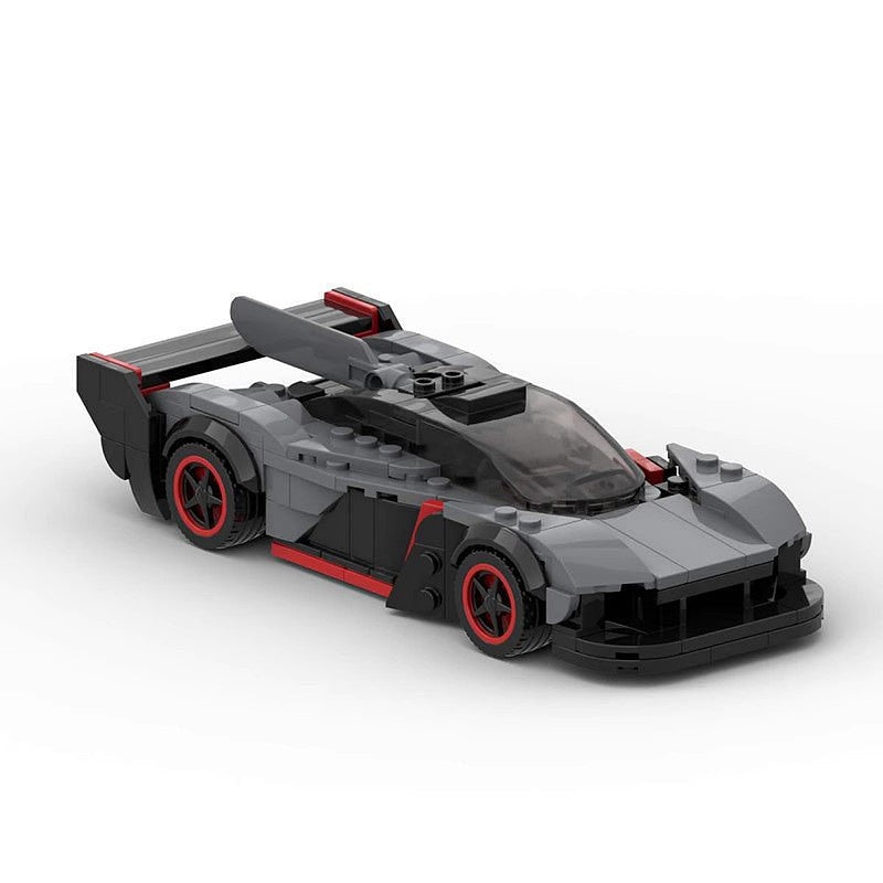 British Hypercar AMR Racing MOC Building Kit | 8 Wide Sports Car - 2