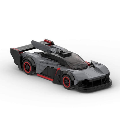 British Hypercar AMR Racing MOC Building Kit | 8 Wide Sports Car - 2
