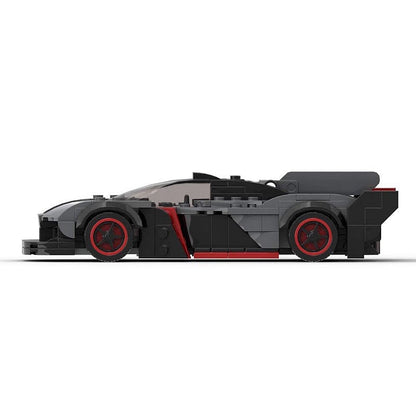 British Hypercar AMR Racing MOC Building Kit | 8 Wide Sports Car - 3