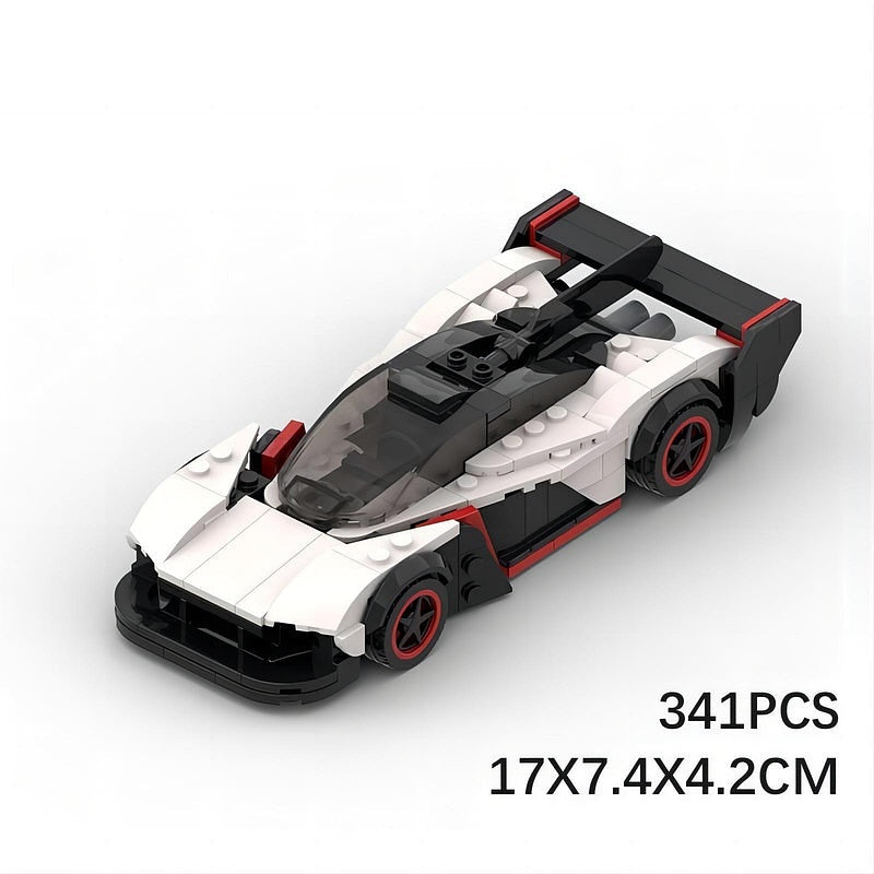 British Hypercar AMR Racing MOC Building Kit | 8 Wide Sports Car - 6