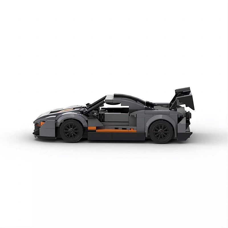 British Hypercar Speed Racer MOC Building Kit | 8-Wide Vehicle Model - 4