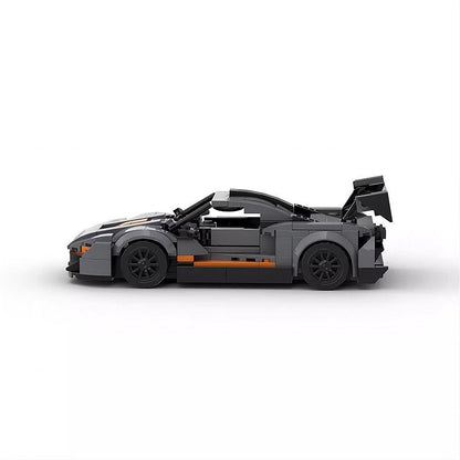 British Hypercar Speed Racer MOC Building Kit | 8-Wide Vehicle Model - 4