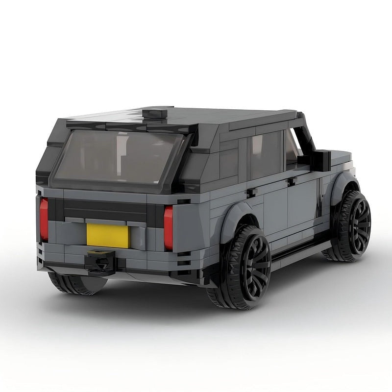 British Luxury 4x4 SUV MOC Building Kit | Premium Off-Road Vehicle Model - 4