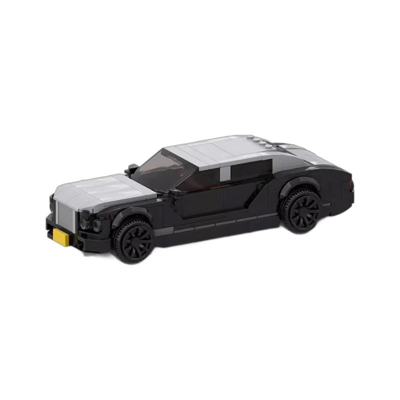 British Luxury 8-Cylinder Engine Sedan Building Kit | LEGO-Compatible MOC - 5