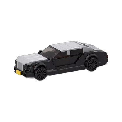 British Luxury 8-Cylinder Engine Sedan Building Kit | LEGO-Compatible MOC - 5