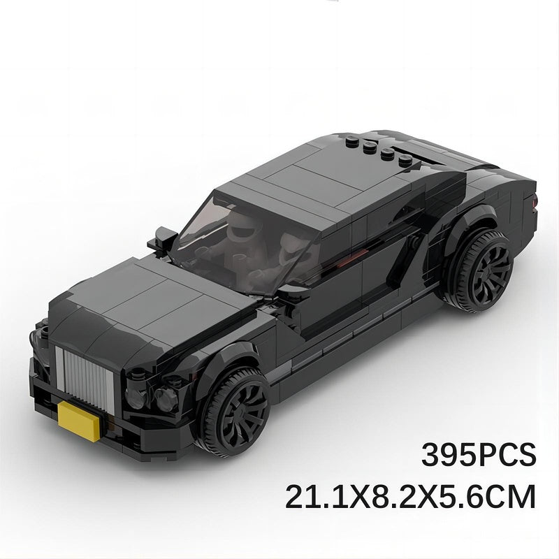 British Luxury 8-Cylinder Engine Sedan Building Kit | LEGO-Compatible MOC - 6