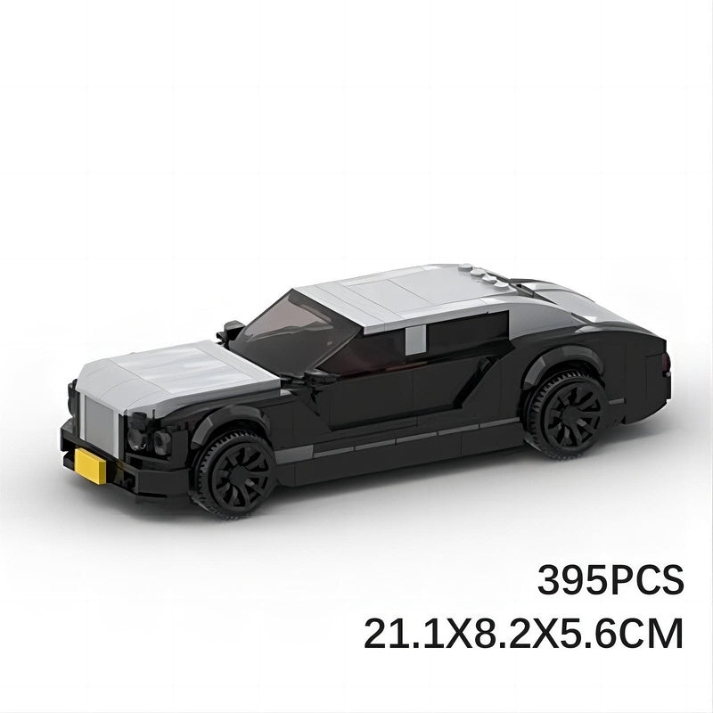 British Luxury 8-Cylinder Engine Sedan Building Kit | LEGO-Compatible MOC - 7
