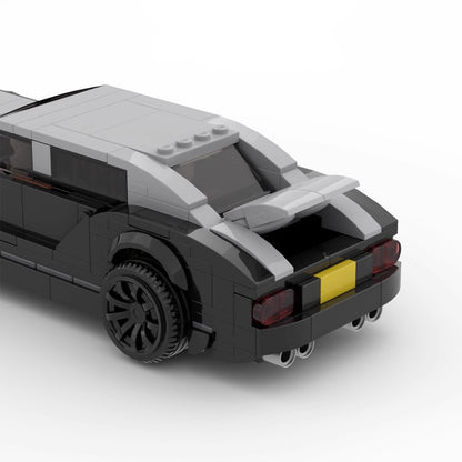 British Luxury 8-Cylinder Engine Sedan Building Kit | LEGO-Compatible MOC - 8