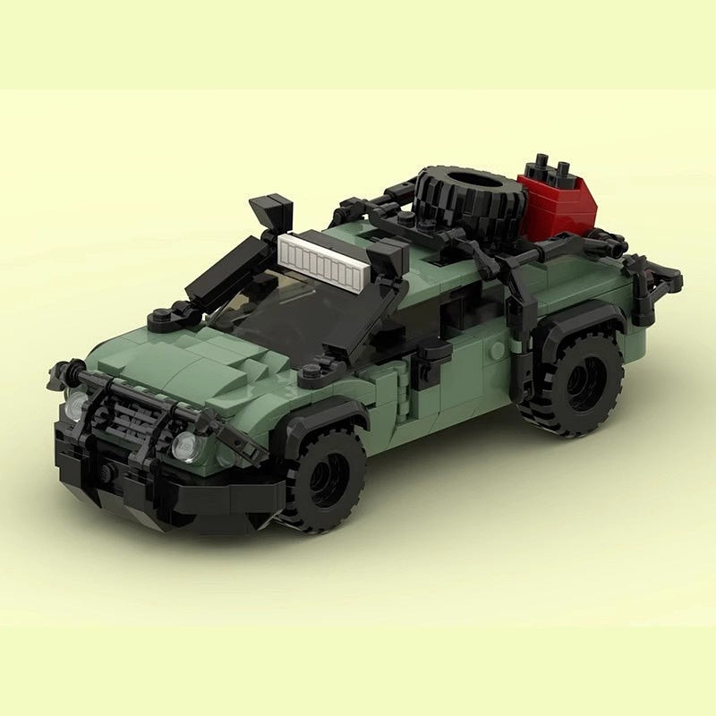 British Luxury GT Off-Road Coupe MOC Building Kit | Vehicle Model - 2