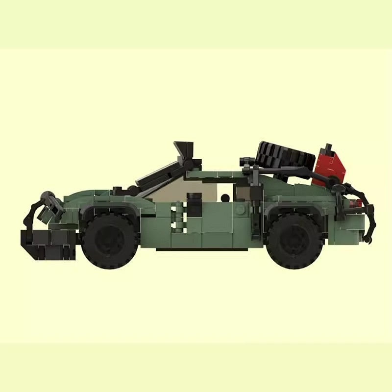 British Luxury GT Off-Road Coupe MOC Building Kit | Vehicle Model - 4