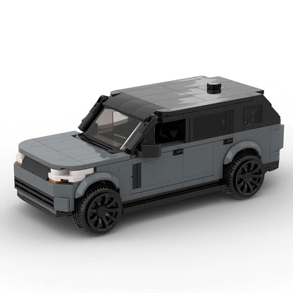 British Luxury SUV 400PS-L Building Kit | 4x4 LEGO-Compatible MOC - 1