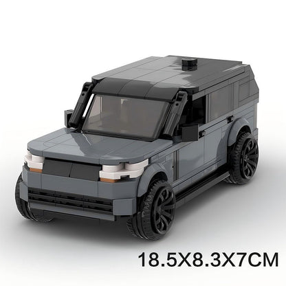British Luxury SUV 400PS-L Building Kit | 4x4 LEGO-Compatible MOC - 6