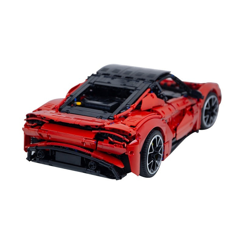 British Mid-Engine Supercar MOC Building Kit | Vehicle Model - 2