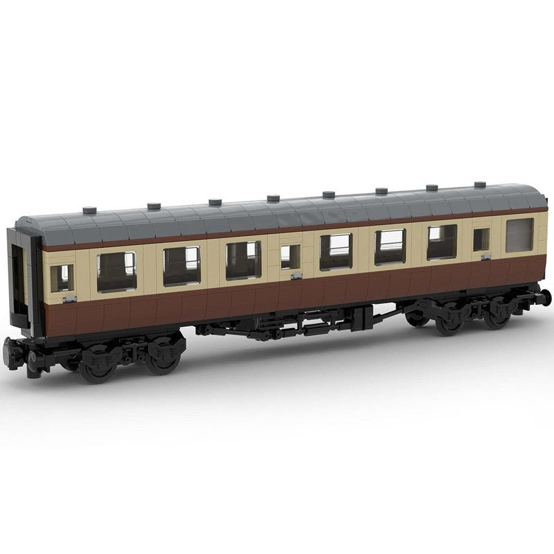 British Rail Mark 1 Carriage Building Kit | LEGO-Compatible MOC - 1