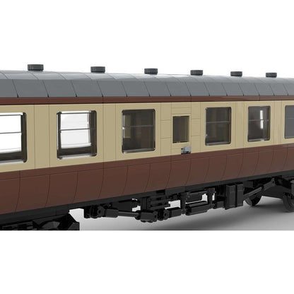 British Rail Mark 1 Carriage Building Kit | LEGO-Compatible MOC - 3