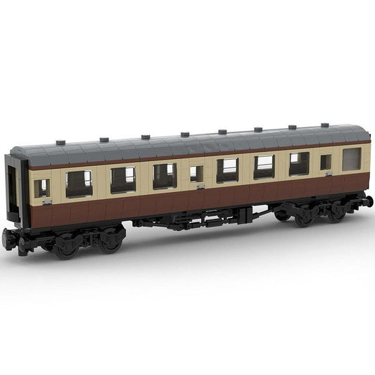 British Rail Mark 1 Carriage MOC Train Building Kit | Vintage Rail Coach Model - 1