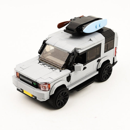 British Style Off-Road SUV MOC Building Kit | 4x4 Vehicle Model - 1