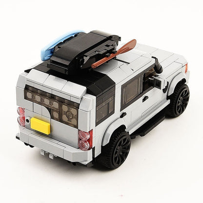 British Style Off-Road SUV MOC Building Kit | 4x4 Vehicle Model - 4