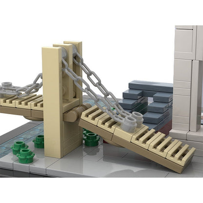 Brooklyn NYC Skyline MOC Building Kit | City Architecture Display Model - 3