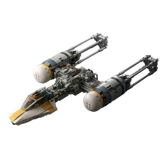 BTL-A4 Strike Fighter MOC Building Kit | Futuristic Spacecraft Model - 1