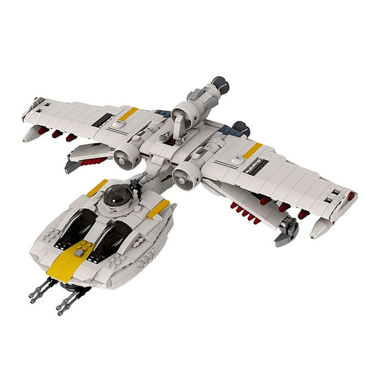 BTL-S8 Heavy Bomber Starfighter Building Kit | LEGO-Compatible MOC - 4