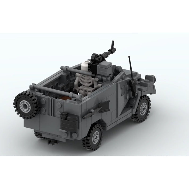 BTR-40 Armored Recon Vehicle MOC Building Kit | 236 PCS Military Model - 3