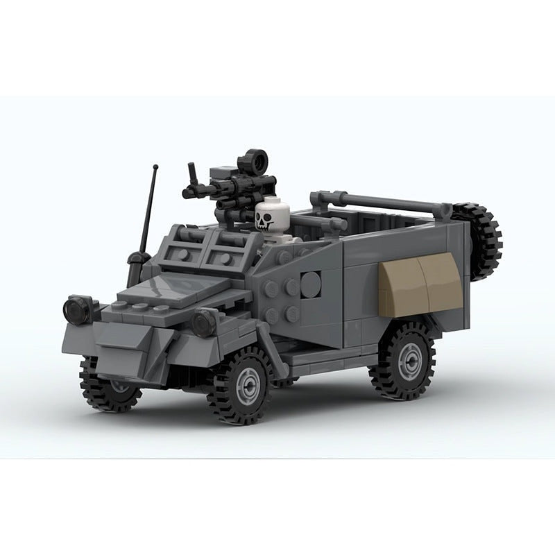 BTR-40 Armored Recon Vehicle MOC Building Kit | 236 PCS Military Model - 5