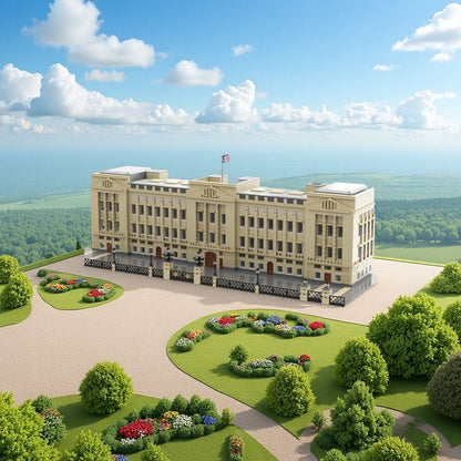 Buckingham Palace MOC Historic Landmark Architecture Building Kit - 2