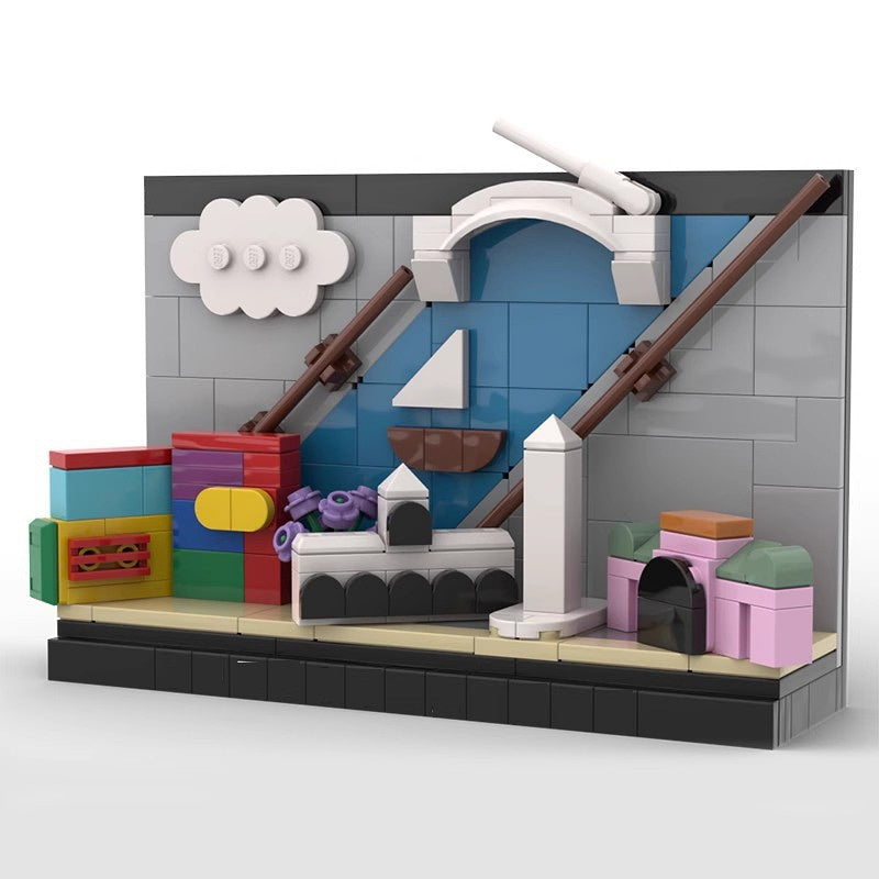 Buenos Aires Skyline Postcard Building Kit | LEGO-Compatible MOC - 2