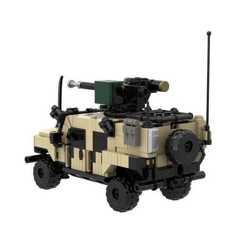 Bullpup ACV 2022 Version MOC Armored Vehicle Building Kit - 4